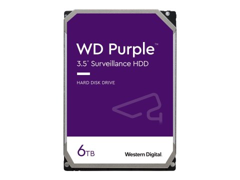 Western Digital Hard Drive Purple WD63PURZ 5400 RPM 6000 GB Western Digital Hard Drive Purple WD63PURZ 5400 RPM 6000 GB