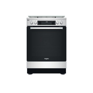 Whirlpool Cooker | WS68G8CHX/E/1 | Hob type Gas | Oven type Electric | Stainless Steel | Width 60 cm | Digital | Depth 60 cm |