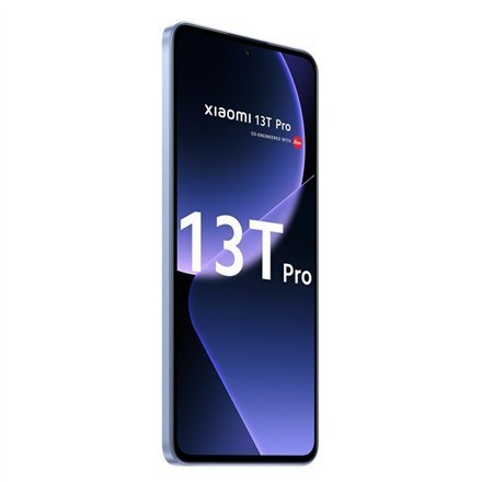 Xiaomi | 13T Pro | Alpine Blue | 6.67" | AMOLED | MediaTek | Dimensity 9200 Plus (4 nm) | Wewnętrzny RAM 12 GB | 512 GB | Dual S Xiaomi | 13T Pro | Alpine Blue | 6.67" | AMOLED | MediaTek | Dimensity 9200 Plus (4 nm) | Wewnętrzny RAM 12 GB | 512 GB | Dual S