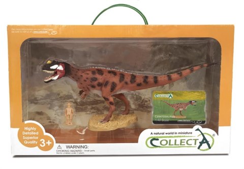 COLLECTA CERATOZAUR Z RUSZAJĄCĄ SIĘ SZCZĘKĄ W OPAKOWANIU (DELUXE) COLLECTA CERATOZAUR Z RUSZAJĄCĄ SIĘ SZCZĘKĄ W OPAKOWANIU (DELUXE)