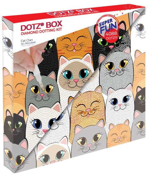 DIAMOND DOTZ DOTZ BOX CATS CLAN DIAMOND DOTZ DOTZ BOX CATS CLAN