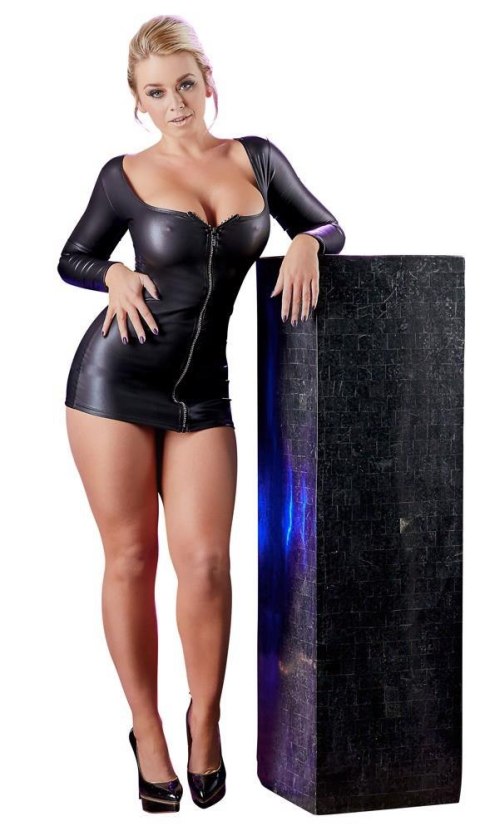 Dress with a Sparkly Zip L Dress with a Sparkly Zip L
