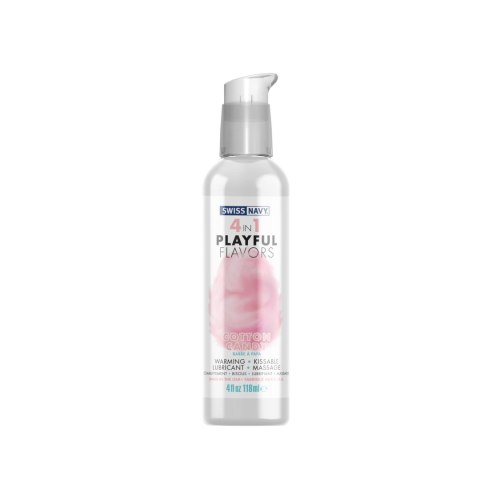 4 in 1 Lubricant with Cotton Candy Flavor - 4 fl oz / 118 ml 4 in 1 Lubricant with Cotton Candy Flavor - 4 fl oz / 118 ml