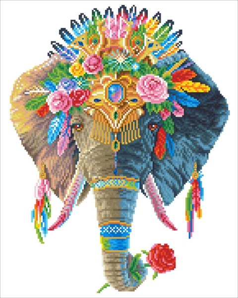 DIAMOND DOTZ ADULTS BOHEMIAN ELEPHANT DIAMOND DOTZ ADULTS BOHEMIAN ELEPHANT