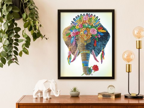 DIAMOND DOTZ ADULTS BOHEMIAN ELEPHANT DIAMOND DOTZ ADULTS BOHEMIAN ELEPHANT