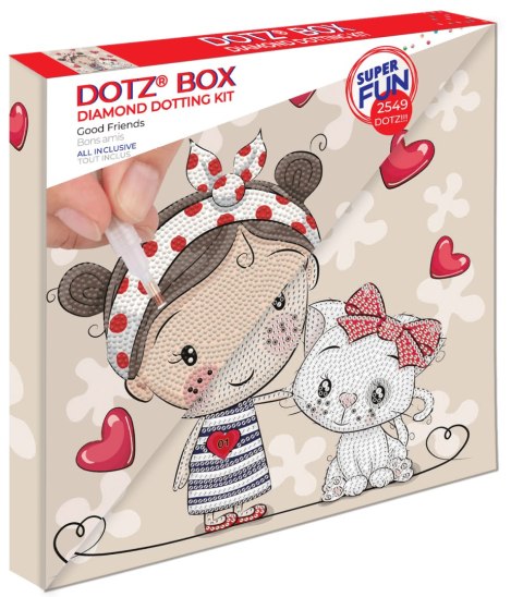 DIAMOND DOTZ DOTZ BOX GOOD FRIENDS DIAMOND DOTZ DOTZ BOX GOOD FRIENDS