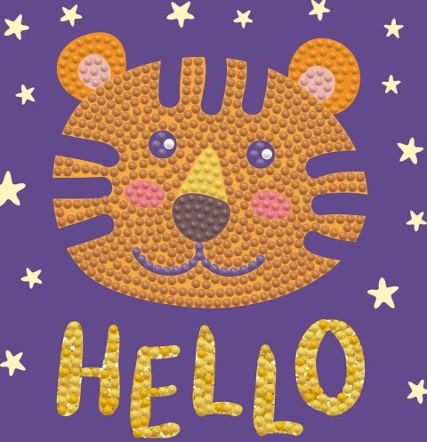 DIAMOND DOTZ DOTZ BOX HELLO TIGER DIAMOND DOTZ DOTZ BOX HELLO TIGER