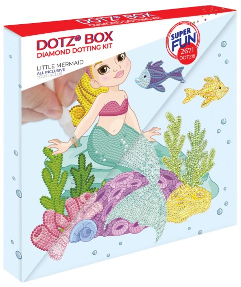DIAMOND DOTZ DOTZ BOX LITTLE MERMAID DIAMOND DOTZ DOTZ BOX LITTLE MERMAID