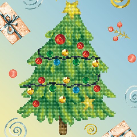 DIAMOND DOTZ DOTZ BOX MERRY CHRISTMAS TREE DIAMOND DOTZ DOTZ BOX MERRY CHRISTMAS TREE