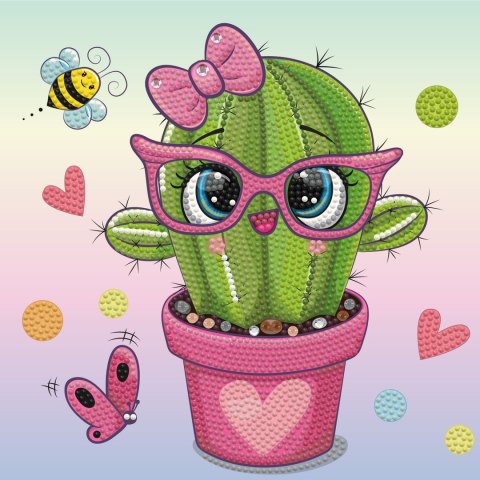DIAMOND DOTZ DOTZIES PRETTY IN PINK CACTUS DIAMOND DOTZ DOTZIES PRETTY IN PINK CACTUS