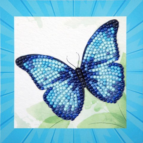 DIAMOND DOTZ QUICK DOTZ BLUE BUTTERFLY DIAMOND DOTZ QUICK DOTZ BLUE BUTTERFLY