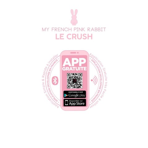Le Crush Rose Pale - App controlled Le Crush Rose Pale - App controlled