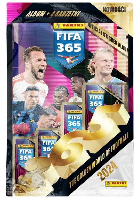 PANINI FIFA 365 ADRENALYN XL 2024 ZESTAW STARTOWY KOLEKCJA NAKLEJKOWA PANINI FIFA 365 ADRENALYN XL 2024 ZESTAW STARTOWY KOLEKCJA NAKLEJKOWA