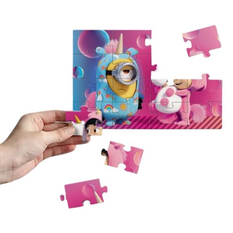 MAGNETYCZNE PUZZLE MINIONKI 16 ELEMENTÓW DO UŁOŻENIA DLA NAJMŁODSZYCH MAGNETYCZNE PUZZLE MINIONKI 16 ELEMENTÓW DO UŁOŻENIA DLA NAJMŁODSZYCH