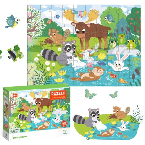 PUZZLE LETNIE DNI 60 ELEMENTÓW UROCZA KOLOROWA UKŁADANKA DLA NAJMŁODSZYCH PUZZLE LETNIE DNI 60 ELEMENTÓW UROCZA KOLOROWA UKŁADANKA DLA NAJMŁODSZYCH