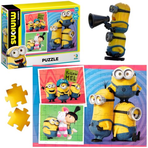 PUZZLE MINIONKI 80 ELEMENTÓW MINIONS UKŁADANKA KOLOROWA DLA DZIECI PUZZLE MINIONKI 80 ELEMENTÓW MINIONS UKŁADANKA KOLOROWA DLA DZIECI