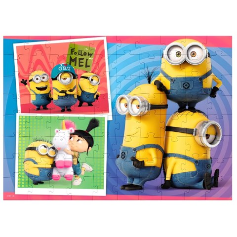 PUZZLE MINIONKI 80 ELEMENTÓW MINIONS UKŁADANKA KOLOROWA DLA DZIECI PUZZLE MINIONKI 80 ELEMENTÓW MINIONS UKŁADANKA KOLOROWA DLA DZIECI