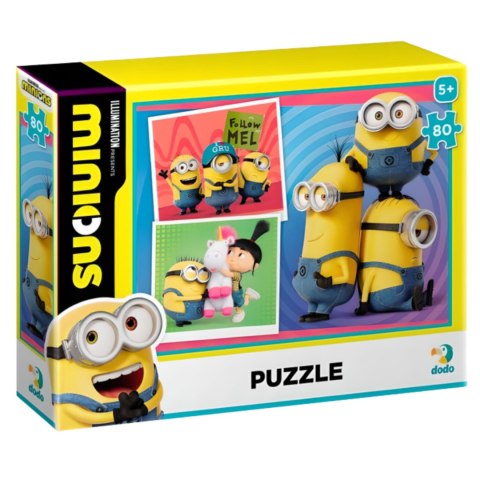 PUZZLE MINIONKI 80 ELEMENTÓW MINIONS UKŁADANKA KOLOROWA DLA DZIECI PUZZLE MINIONKI 80 ELEMENTÓW MINIONS UKŁADANKA KOLOROWA DLA DZIECI