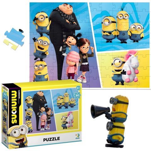 PUZZLE MINIONKI MINIONS 80 ELEMENTÓW UKŁADANKA KOLOROWA I WESOŁA DLA DZIECI PUZZLE MINIONKI MINIONS 80 ELEMENTÓW UKŁADANKA KOLOROWA I WESOŁA DLA DZIECI