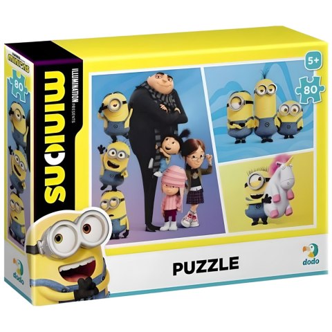 PUZZLE MINIONKI MINIONS 80 ELEMENTÓW UKŁADANKA KOLOROWA I WESOŁA DLA DZIECI PUZZLE MINIONKI MINIONS 80 ELEMENTÓW UKŁADANKA KOLOROWA I WESOŁA DLA DZIECI
