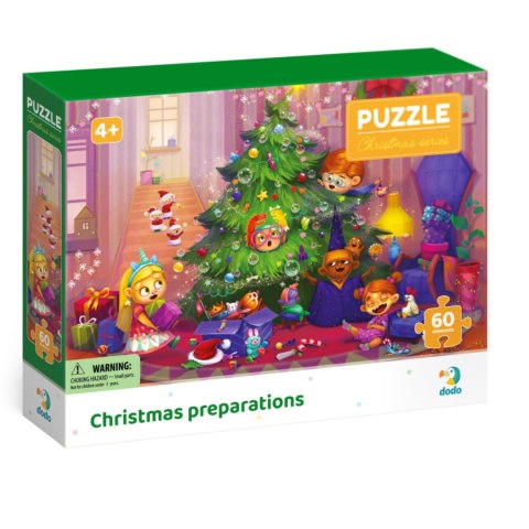 PUZZLE PRZYGOTOWANIE DO ŚWIĄT 60 ELEMENTÓW KOLOROWA UKŁADANKA DLA DZIECI PUZZLE PRZYGOTOWANIE DO ŚWIĄT 60 ELEMENTÓW KOLOROWA UKŁADANKA DLA DZIECI