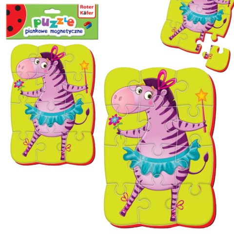 RK1302-01 Puzzle mag. piankowe A5 Zabawne obrazki RK1302-01 Puzzle mag. piankowe A5 Zabawne obrazki