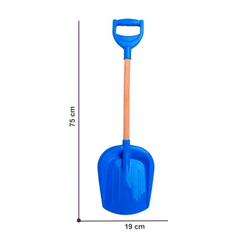 ŁOPATKA DUŻA Z DREWNIANYM UCHWYTEM 75CM DO PIASKU ŚNIEGU ŁOPATKA DUŻA Z DREWNIANYM UCHWYTEM 75CM DO PIASKU ŚNIEGU