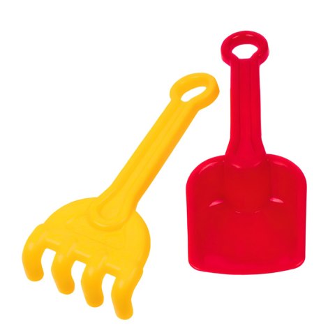 ŁOPATKA I GRABKI KOMPLET DO PIASKU 22CM ŁOPATKA I GRABKI KOMPLET DO PIASKU 22CM