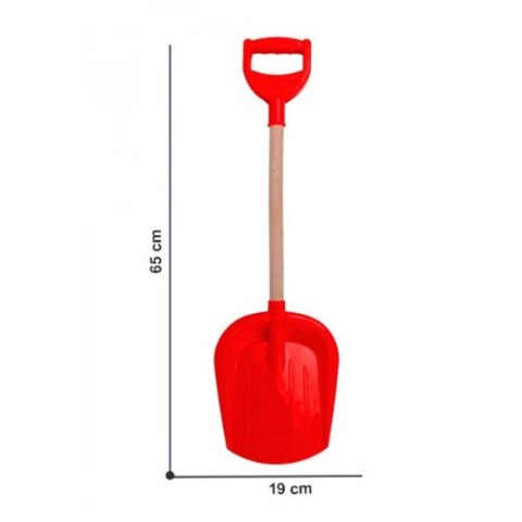 ŁOPATKA Z DREWNIANYM UCHWYTEM 65CM DO PIASKU ŚNIEGU ZABAWA ŁOPATKA Z DREWNIANYM UCHWYTEM 65CM DO PIASKU ŚNIEGU ZABAWA