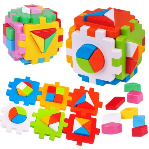 SORTER LOGICZNY MĄDRY MALUCH ZESTAW ZABAWKA EDUKACYJNA KSZTAŁTY KOLORY SORTER LOGICZNY MĄDRY MALUCH ZESTAW ZABAWKA EDUKACYJNA KSZTAŁTY KOLORY