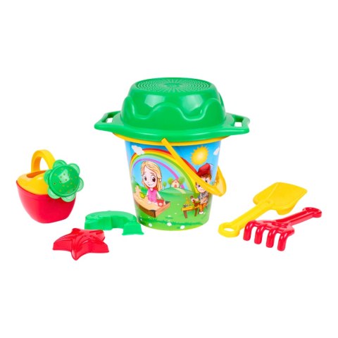 ZESTAW DO PIASKU WIADERKO SITKO ŁOPATKA GRABKI FOREMKI KONEWKA ZESTAW DO PIASKU WIADERKO SITKO ŁOPATKA GRABKI FOREMKI KONEWKA
