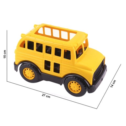 AUTOBUS SZKOLNY ŻÓŁTY POJAZD REALISTYCZNE ELEMENTY OTWARTA KLAPA SZKOŁA AUTOBUS SZKOLNY ŻÓŁTY POJAZD REALISTYCZNE ELEMENTY OTWARTA KLAPA SZKOŁA