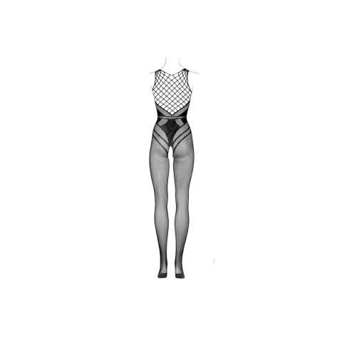 LE DÉSIR Bodystocking with Accentuated Lines One Size