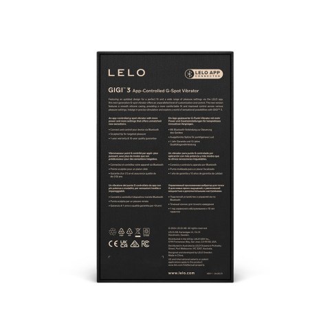 Lelo wibrator punktu G Gigi 3 Deep Rose Lelo wibrator punktu G Gigi 3 Deep Rose