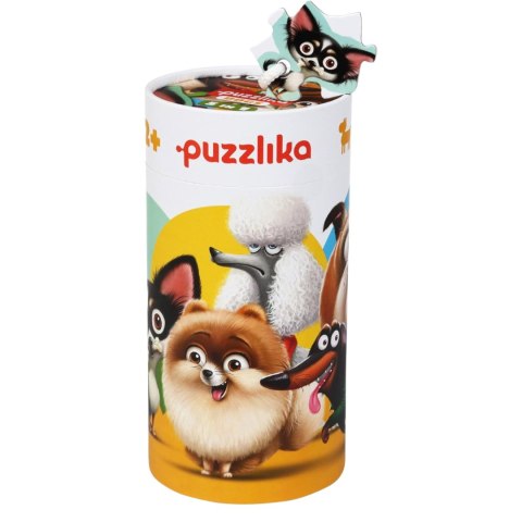 PUZZLE 5W1 PSY 27 ELEMENTÓW ZWIERZAKI ZESTAW UKŁADANKA PUDEŁKO Z UCHWYTEM PUZZLE 5W1 PSY 27 ELEMENTÓW ZWIERZAKI ZESTAW UKŁADANKA PUDEŁKO Z UCHWYTEM