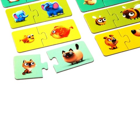 PUZZLE MOJA RODZINA 20 ELEMENTÓW PARY RODZICE DZIECI UKŁADANKA KARTONOWA PUZZLE MOJA RODZINA 20 ELEMENTÓW PARY RODZICE DZIECI UKŁADANKA KARTONOWA