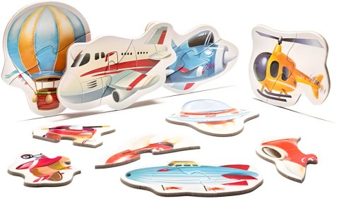 PUZZLE TRANSPORT POWIETRZNY SAMOLOT HELIKOPTER ELEMENTY ZESTAW DO UKŁADANIA PUZZLE TRANSPORT POWIETRZNY SAMOLOT HELIKOPTER ELEMENTY ZESTAW DO UKŁADANIA