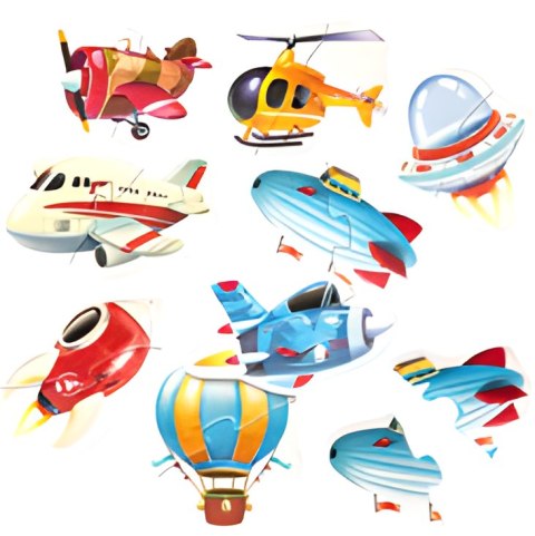 PUZZLE TRANSPORT POWIETRZNY SAMOLOT HELIKOPTER ELEMENTY ZESTAW DO UKŁADANIA PUZZLE TRANSPORT POWIETRZNY SAMOLOT HELIKOPTER ELEMENTY ZESTAW DO UKŁADANIA