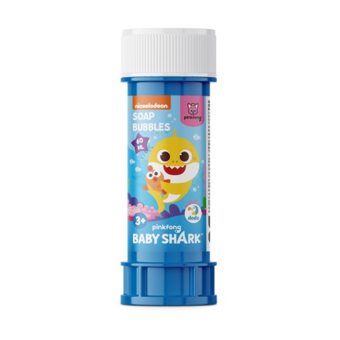 Płyn Do Tworzenia Baniek Mydlanych Dla Dzieci Ilustracja „Baby Shark" 60 ml Płyn Do Tworzenia Baniek Mydlanych Dla Dzieci Ilustracja „Baby Shark" 60 ml