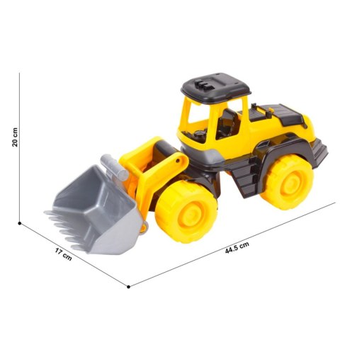 TRAKTOR POJAZD KOLOROWY DUŻE MOCNE KOŁA SOLIDNA KONSTRUKCJA BUDOWA TRAKTOR POJAZD KOLOROWY DUŻE MOCNE KOŁA SOLIDNA KONSTRUKCJA BUDOWA
