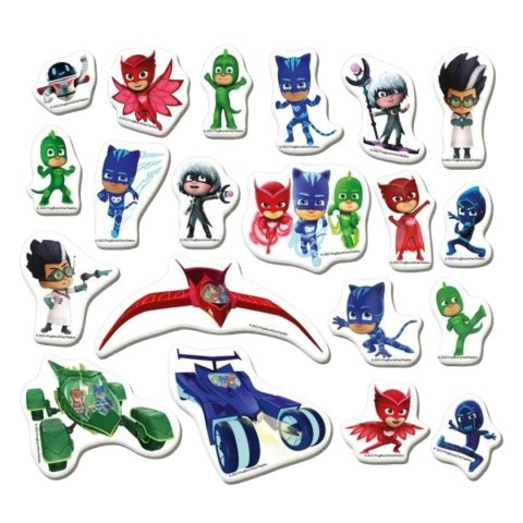 ZESTAW MAGNESÓW PIDŻAMERSI PJ MASKS ZASADY BOHATERÓW KOLOROWA UKŁADANKA ZESTAW MAGNESÓW PIDŻAMERSI PJ MASKS ZASADY BOHATERÓW KOLOROWA UKŁADANKA