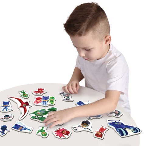 ZESTAW MAGNESÓW PIDŻAMERSI PJ MASKS ZASADY BOHATERÓW KOLOROWA UKŁADANKA ZESTAW MAGNESÓW PIDŻAMERSI PJ MASKS ZASADY BOHATERÓW KOLOROWA UKŁADANKA