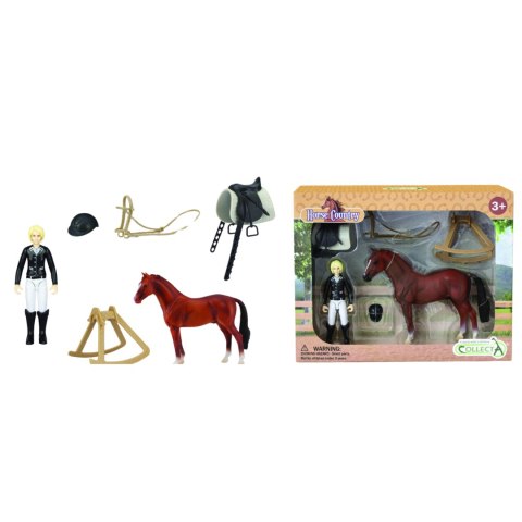 COLLECTA ZAWODOWA DŻOKEJKA I AKCESORIA W OPAKOWANIU COLLECTA ZAWODOWA DŻOKEJKA I AKCESORIA W OPAKOWANIU