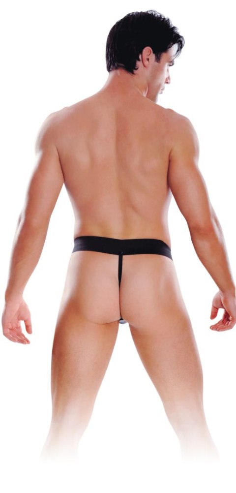 Fetish Fantasy Series Mr. Big Hollow 8" Strap-on Black Fetish Fantasy Series Mr. Big Hollow 8" Strap-on Black