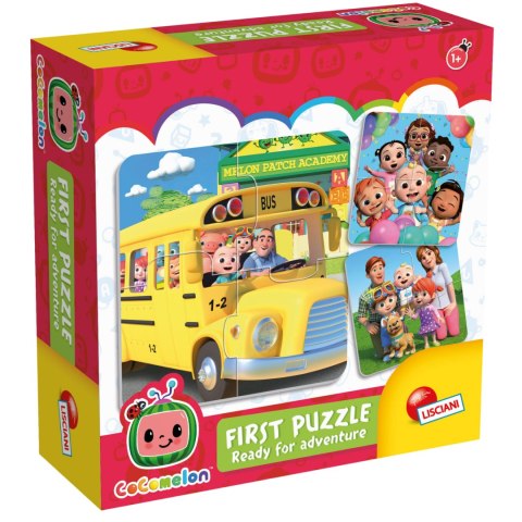 LISCIANI COCOMELON PUZZLE PIERWSZE PUZZLE GOTOWI NA PRZYGODĘ LISCIANI COCOMELON PUZZLE PIERWSZE PUZZLE GOTOWI NA PRZYGODĘ