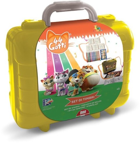 MULTIPRINT 44 KOTY PIECZĄTKI TRAVEL SET MULTIPRINT 44 KOTY PIECZĄTKI TRAVEL SET