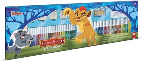 MULTIPRINT KRÓL LEW MEGAZESTAW KREATYWNE PISAKI 60 SZT MULTIPRINT KRÓL LEW MEGAZESTAW KREATYWNE PISAKI 60 SZT