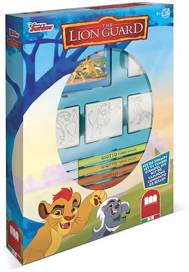 MULTIPRINT KRÓL LEW PIECZĄTKI 4 SZT MULTIPRINT KRÓL LEW PIECZĄTKI 4 SZT