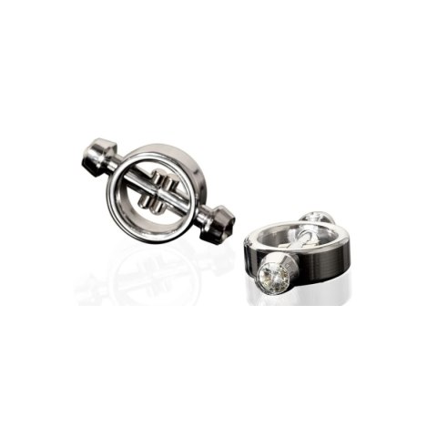 Metal Worx Pierścienie na Sutki Magnetic Nipple Clamps Metal Worx Pierścienie na Sutki Magnetic Nipple Clamps