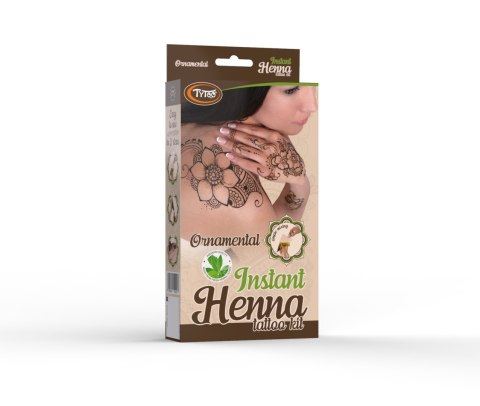 TYTOO ZESTAW DO TATUAŻU HENNĄ - ORNAMENTALNY TYTOO ZESTAW DO TATUAŻU HENNĄ - ORNAMENTALNY